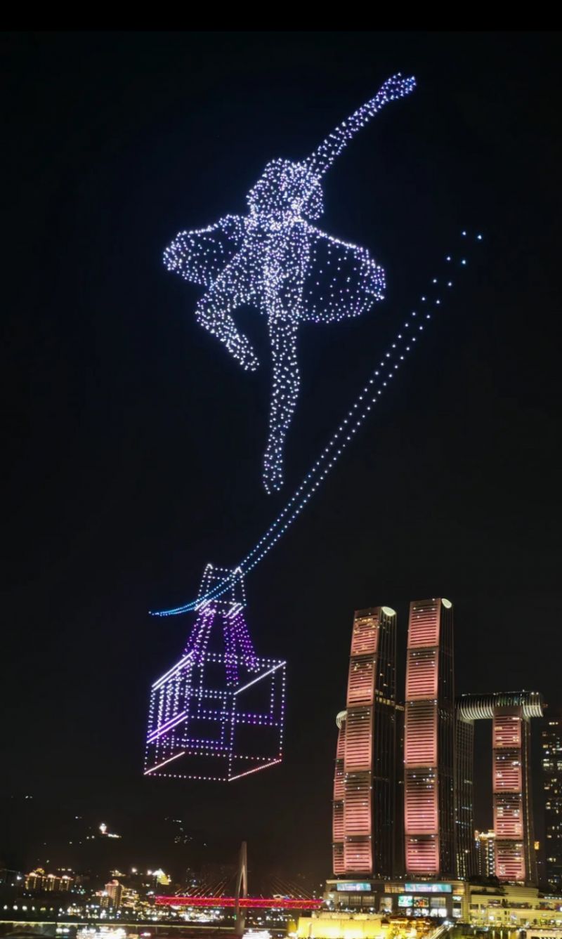 2026重庆春节无人机表演观看攻略（时间表+最佳观看地点+交通）