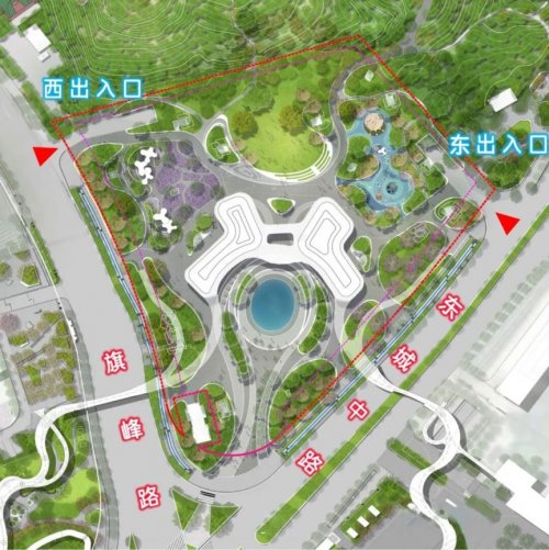 东莞黄旗公园P2停车场实行封闭的通知